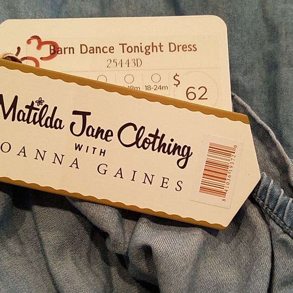 NWT Matilda Jane "Barn Dance" Dress  Size 14 - Picture 5 of 5